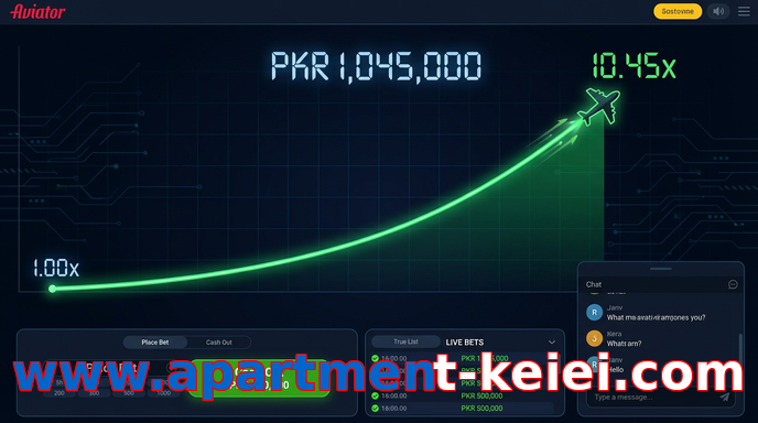Main screen of Www.apartment-keiei.com aviator page for PK players