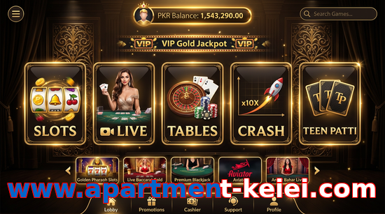 Main screen of Www.apartment-keiei.com casino page for PK players