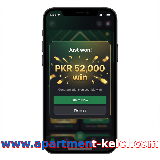 Main screen of Www.apartment-keiei.com win page for PK players